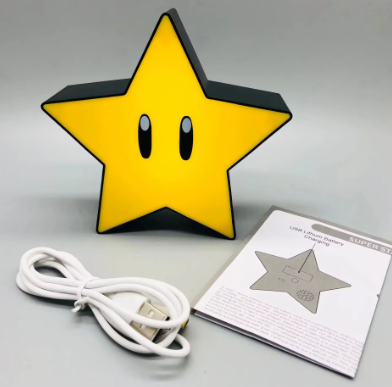 Super Mario Star desk light