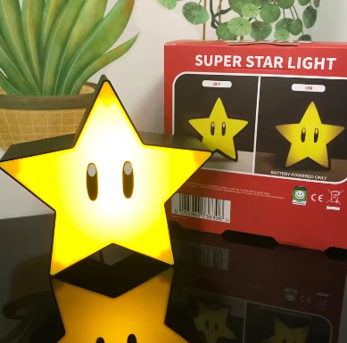 Super Mario Star desk light