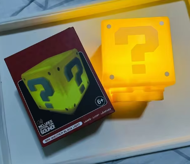 Super Mario Mystery Box bedside lamp